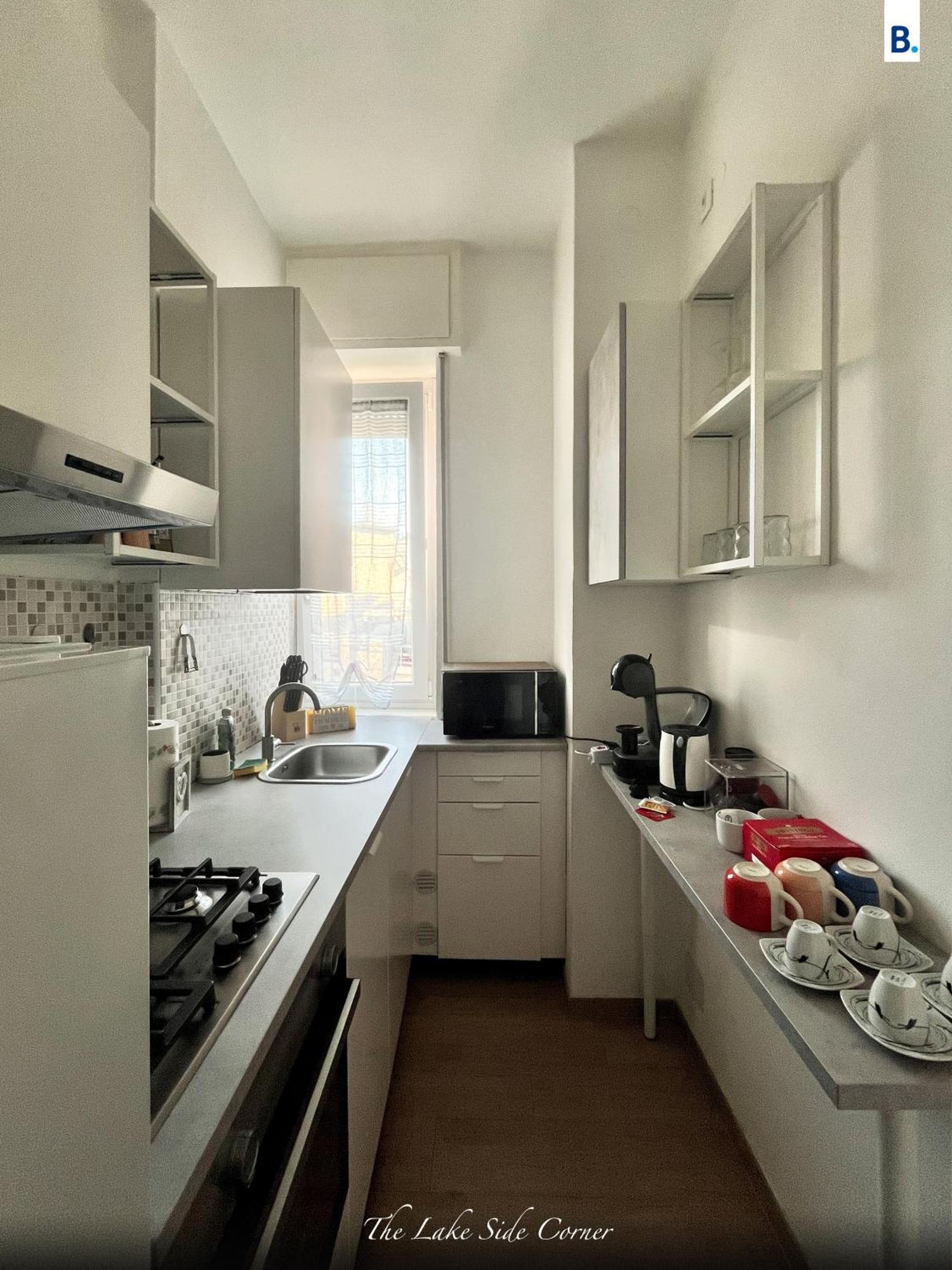 The Lake-Side Corner Apartment Côme Esterno foto